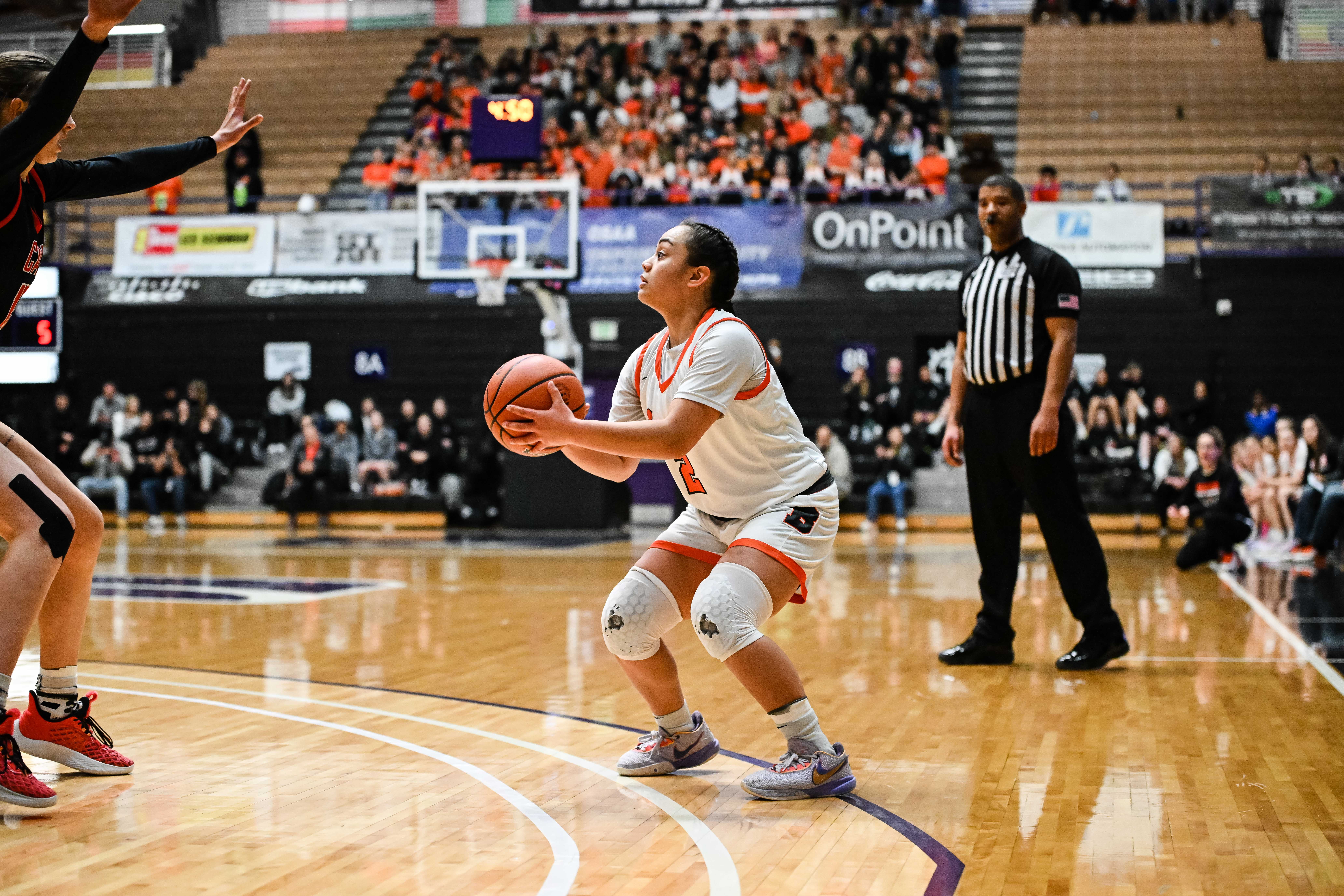 Clackamas Beaverton 6A Oregon girls basketball quarterfinal Naji Saker 1 -29
